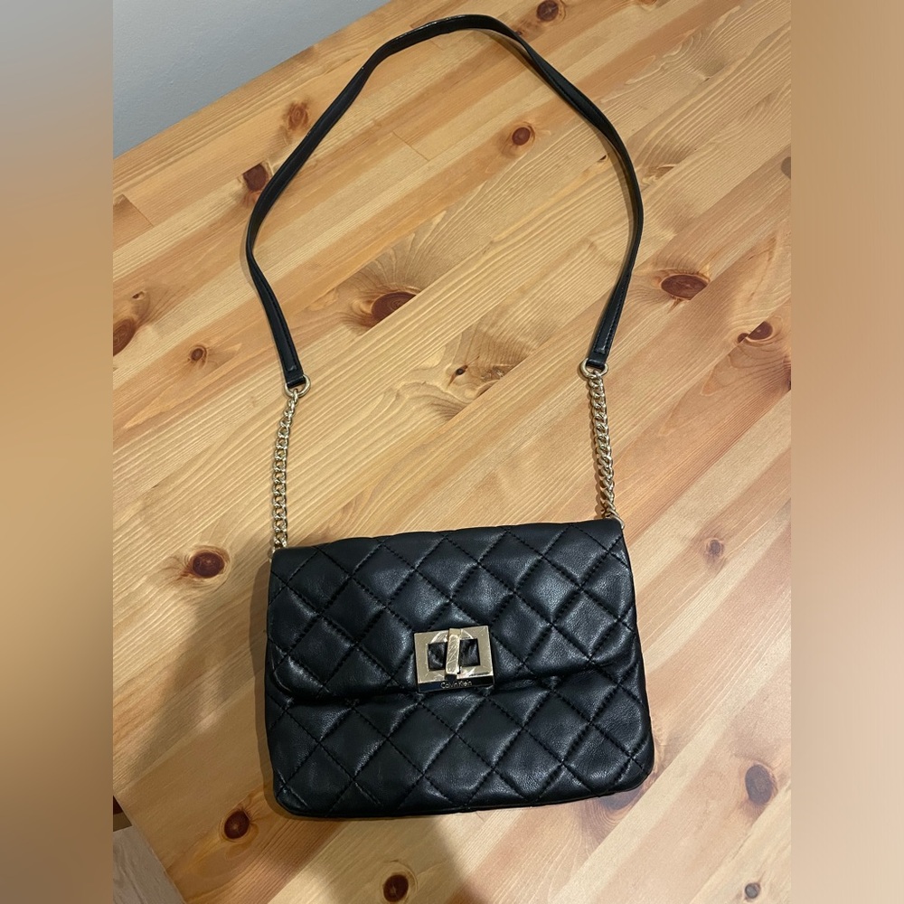 Calvin Klein Quilted Crossbody Bag